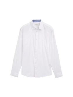 TOM TAILOR Langarmhemd Regular Fit Chambray 