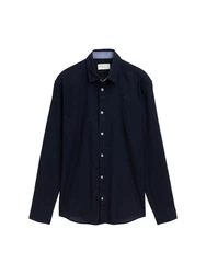 TOM TAILOR Langarmhemd Regular Fit Chambray 