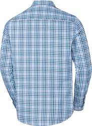 Jaques Britt GmbH Langarmhemd Hellblau/Blau