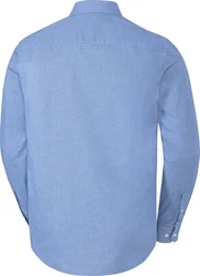 Jaques Britt GmbH Langarmhemd Hellblau/Dunkelblau/Blau