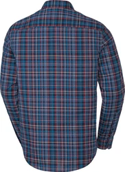 Jaques Britt GmbH Langarmhemd Lila/Blau/Mischfarben/Hellblau/Dunkelblau