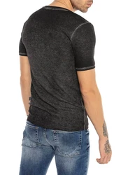 RedBridge T-Shirt Clarksville mit Henley-Ausschnitt 