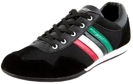Herren Sneaker Echtleder Leder Halbschuh 188 Sneaker
