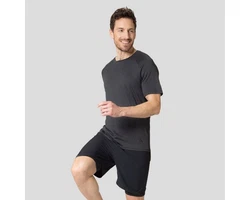 Odlo T-Shirt Crew Neck S/S Active ESSENTIAL 365 Dunkelgrau/Grau