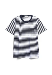 T-Shirt Herren T-Shirt MAARKOS POCKET STRIPES (1-tlg)