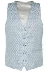Digel Anzugweste Lambert Hellblau/Blau/Grau