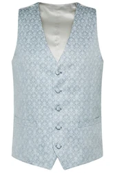 Digel Anzugweste Lambert Hellblau/Blau/Grau