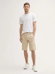 TOM TAILOR Shorts Khaki/Beige