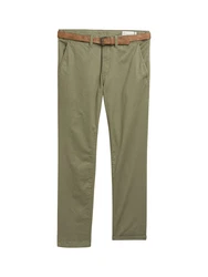 TOM TAILOR Denim Chinohose Slim Chino Hose mit Gürtel 