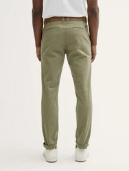 TOM TAILOR Denim Chinohose Slim Chino Hose mit Gürtel 