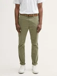 TOM TAILOR Denim Chinohose Slim Chino Hose mit Gürtel 
