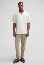 Strellson Stoffhose Louis-W Khaki/Beige/Braun