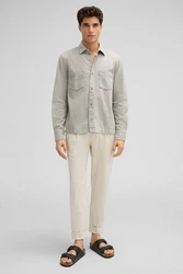 Strellson Stoffhose Louis-W Khaki/Beige