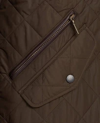 Barbour Steppjacke Chelsea Dunkelgrün/Khaki/Braun/Dunkelbraun