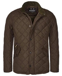Barbour Steppjacke Chelsea Dunkelgrün/Khaki/Braun/Dunkelbraun