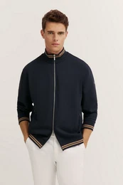 Sweatjacke mit Reiverschluss