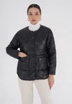 freshlions Steppjacke Amara Schwarz