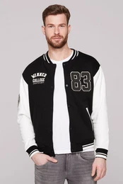 Collegejacke mit Druckknpfen