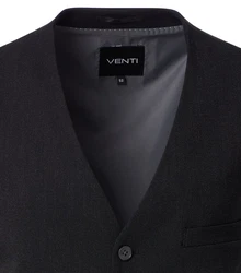 VENTI Weste Schwarz