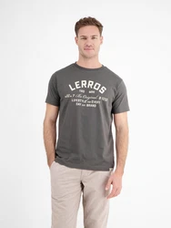 LERROS T-Shirt mit Print Dunkelgrün/Dunkelgrau/Grau/Grün