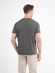 LERROS T-Shirt mit Print Dunkelgrün/Dunkelgrau/Grau/Grün