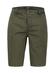 LERROS Bermudas Stretch-Bermuda Comfort Fit Dunkelgrün/Khaki