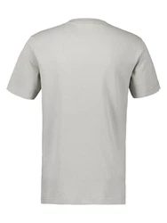 LERROS T-Shirt Herren Waffel-Piquet Khaki/Grau/Hellgrau/Beige