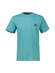 LERROS T-Shirt Herren Waffel-Piquet Türkis/Grün