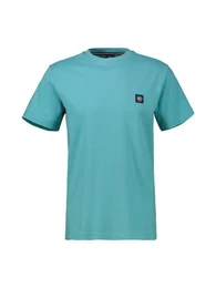 T-Shirt Herren T-Shirt in Waffel-Piqu
