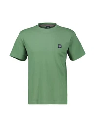 T-Shirt Herren T-Shirt in Waffel-Piqu