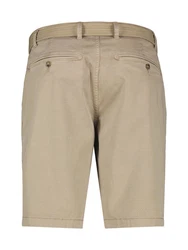 LERROS Chino-Bermuda mit Gürtel (Set) Khaki/Beige