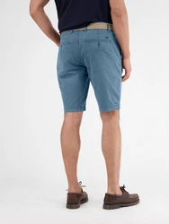 LERROS Chino-Bermuda mit Gürtel (Set) Hellblau/Blau