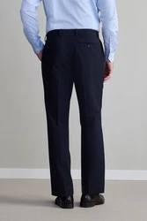 Next Anzughose Signature Nova Fides Regular Fit Dunkelblau/Hellblau/Blau