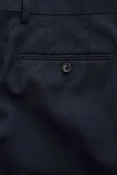 Next Anzughose Signature Nova Fides Regular Fit Dunkelblau/Hellblau/Blau
