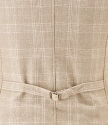 CG Club of Gents Anzugweste CG Morley Beige/Braun/Khaki