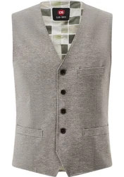 CG Club of Gents Anzugweste CG Mosley-J Grau/Hellgrau/Khaki/Braun