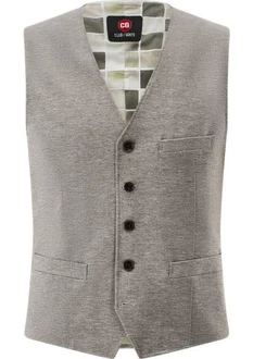 CG Club of Gents Anzugweste CG Mosley-J Grau/Hellgrau/Khaki/Braun