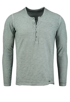 Key Largo Henleyshirt Ginger Basic MLS00038