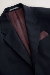 Next Sakko Nova Fides Regular Fit Signature Sakko Hellblau/Dunkelblau