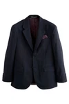 Next Sakko Nova Fides Regular Fit Signature Sakko Hellblau/Dunkelblau