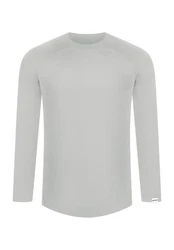 Smilodox Longsleeve Kayden Grau/Hellgrau