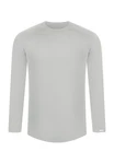 Smilodox Longsleeve Kayden Grau/Hellgrau