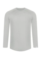 Smilodox Longsleeve Kayden Grau/Hellgrau