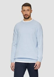 Strickpullover Strickpullover mit Logo-Stickerei Logo