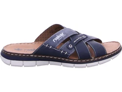 Rieker Pantolette Blau/Hellblau/Dunkelblau/Grau