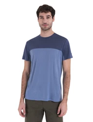 Icebreaker T-Shirt Blau/Dunkelblau/Grau