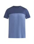 Icebreaker T-Shirt Blau/Dunkelblau/Grau