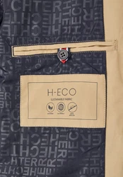 HECHTER PARIS Langmantel H-Eco Khaki/Beige/Braun