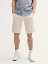 Bermudas Stretch Slim Chino Shorts mit Grtel