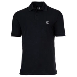 ARMANI EXCHANGE Poloshirt Dunkelblau/Blau/Rot